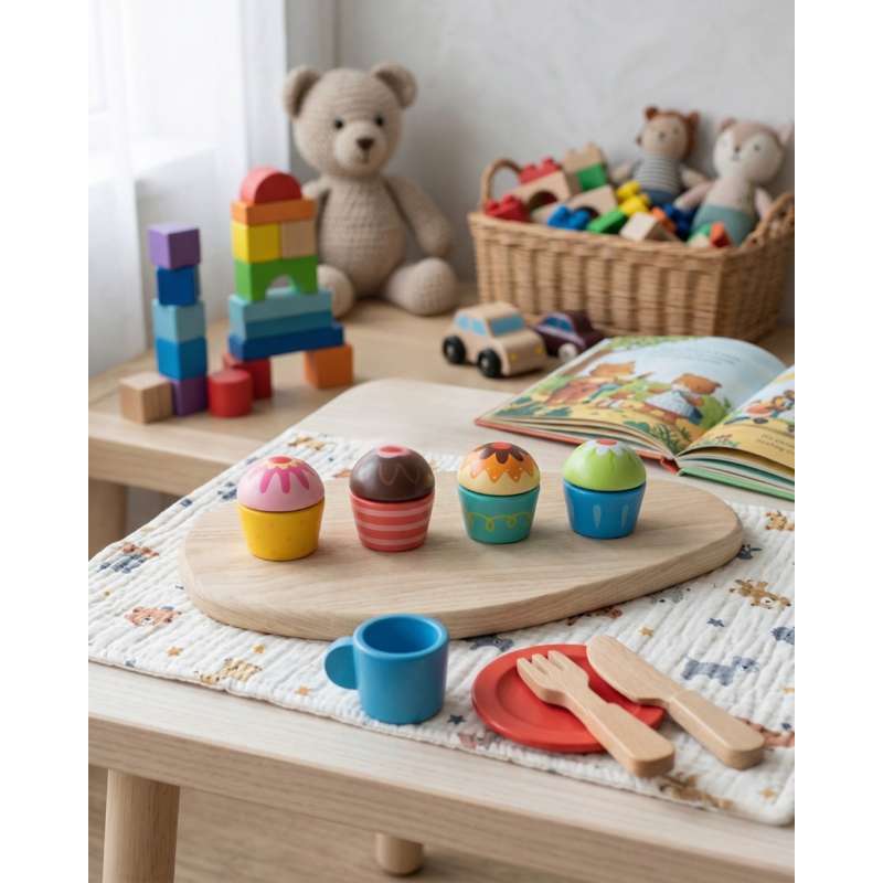 Kid'oh Cupcakes - 4 pcs. 