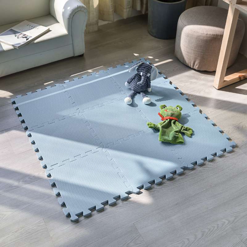 Kid'oh Foam play mat - 9 pieces - Dusty Blue 