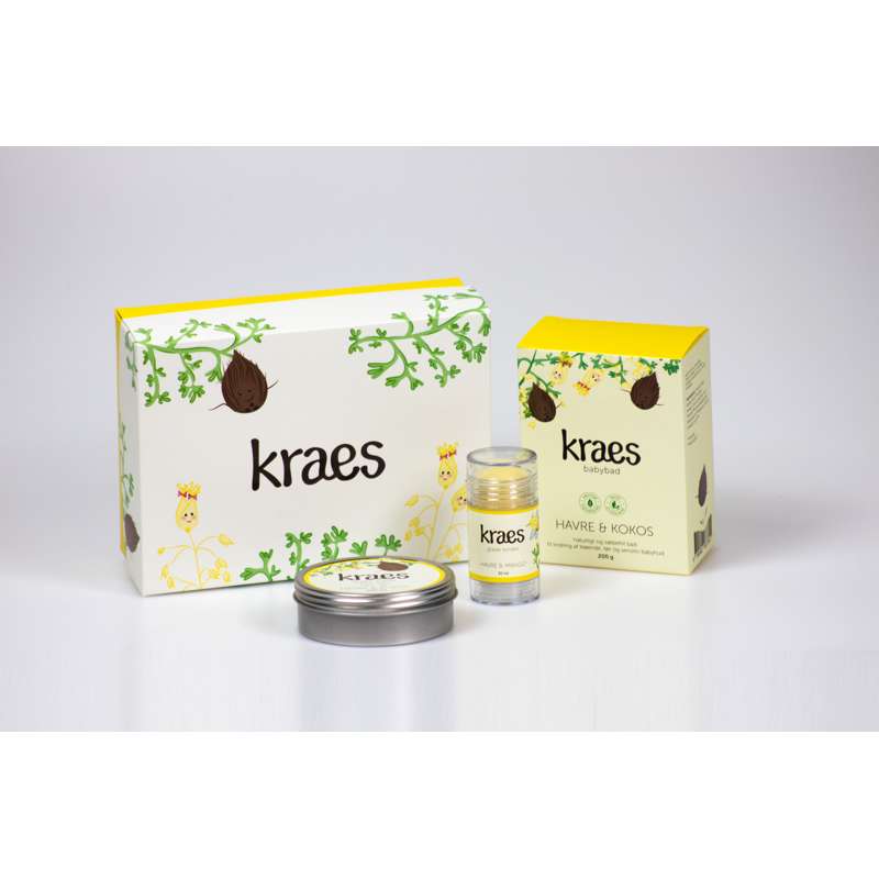 KRAES Scatola regalo - Avena e Cocco 