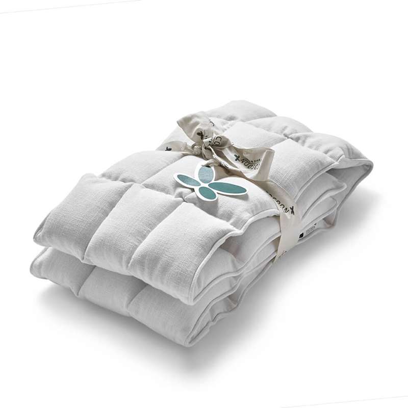 Cocoon Company Ochranný okraj postele - Kapok - 70x140 - Jemná béžová 