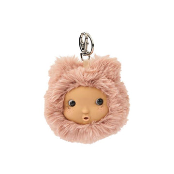 Liewood Kiara Cleo Plush Doll Head Keychain - Pale Tuscany