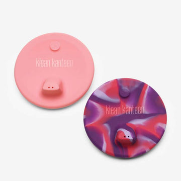 Klean Kanteen Kid Cup Sippy Coperchio per tazza da 296ml - 2-Pak - Rosa/Tie Dye 