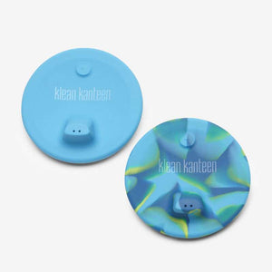 Klean Kanteen Kid Cup Sippy Poklopac za 296ml Šalicu - 2-Pak - Plava/Tie Dye 