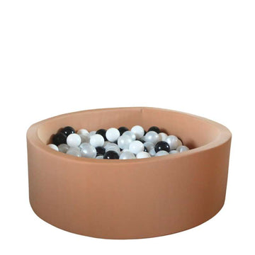 Kid'oh ballenbak - 300 Ballen - Beige - Wit/Parel/Zwart 