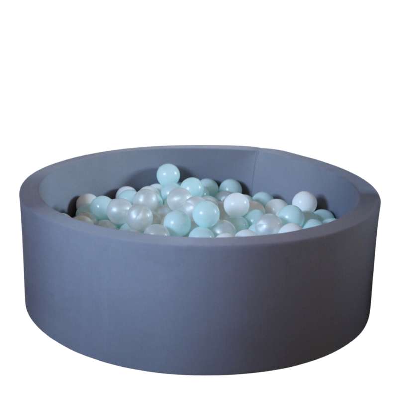 Kid'oh Boldbassin - 300 Bolas - Gris - Blanco/Perla/Jany Menta Perla 