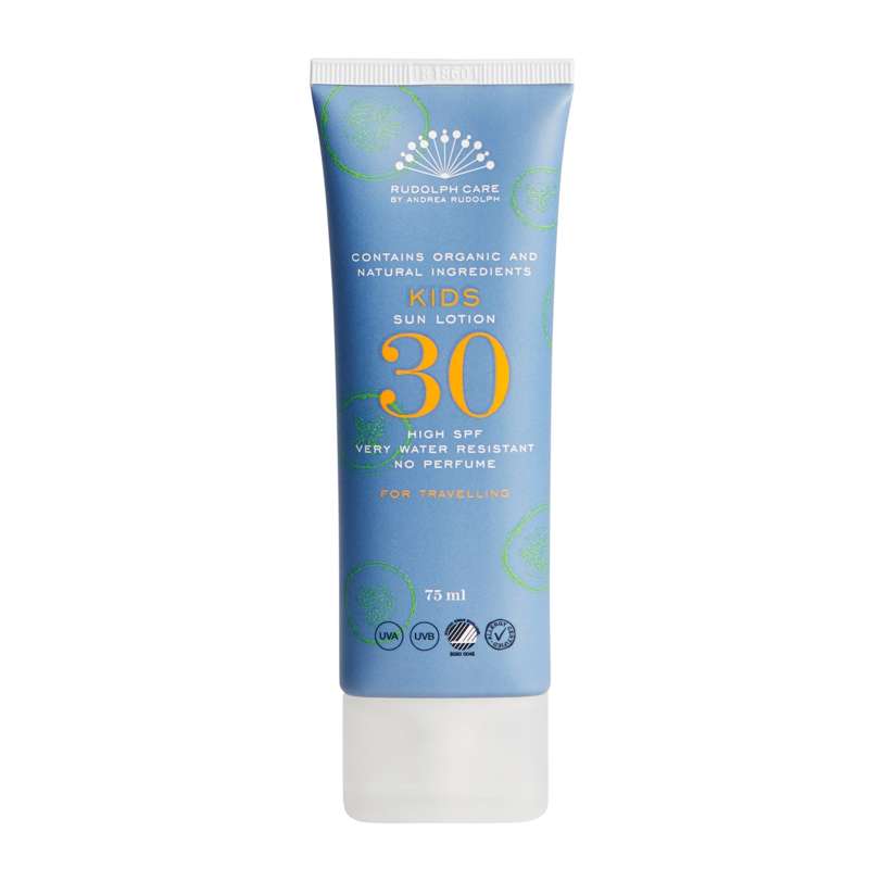 Rudolph Care Loțiune solară pentru copii SPF30 - Dimensiune de călătorie - 75ml 