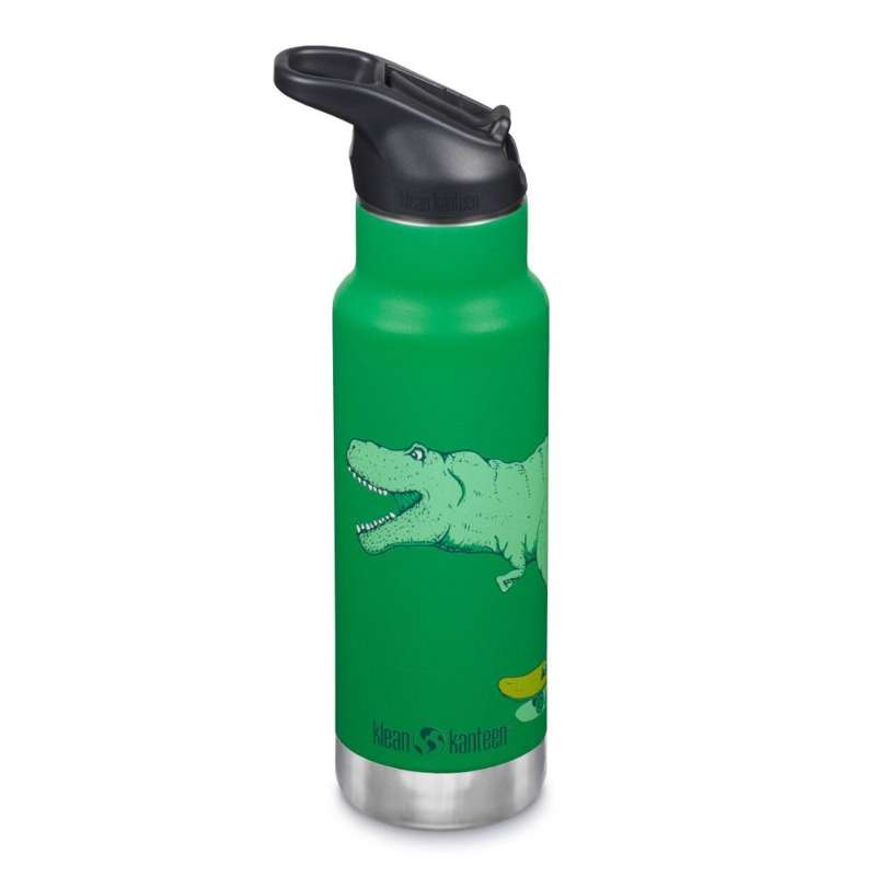 Klean Kanteen Kid Classic Termosjuomapullo - Kid SportCap - 355ml - Dino Skate 