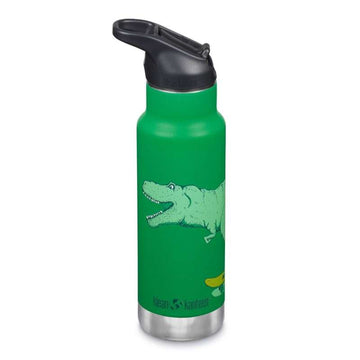 Klean Kanteen Kid Classic Termosjuomapullo - Kid SportCap - 355ml - Dino Skate 