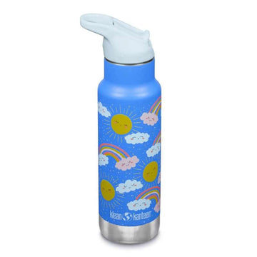 Klean Kanteen Kid Classic Bottiglia Termica - Kid SportCap - 355ml - Arcobaleni 