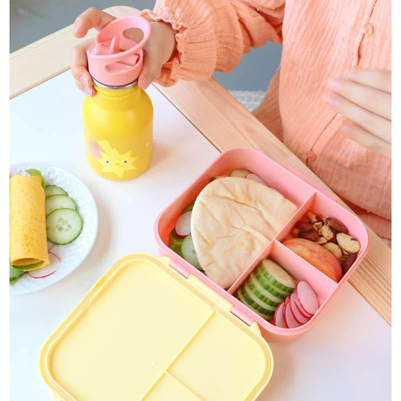 A Little Lovely Company Lunchbox m. 3 vakken - Shooting Star 