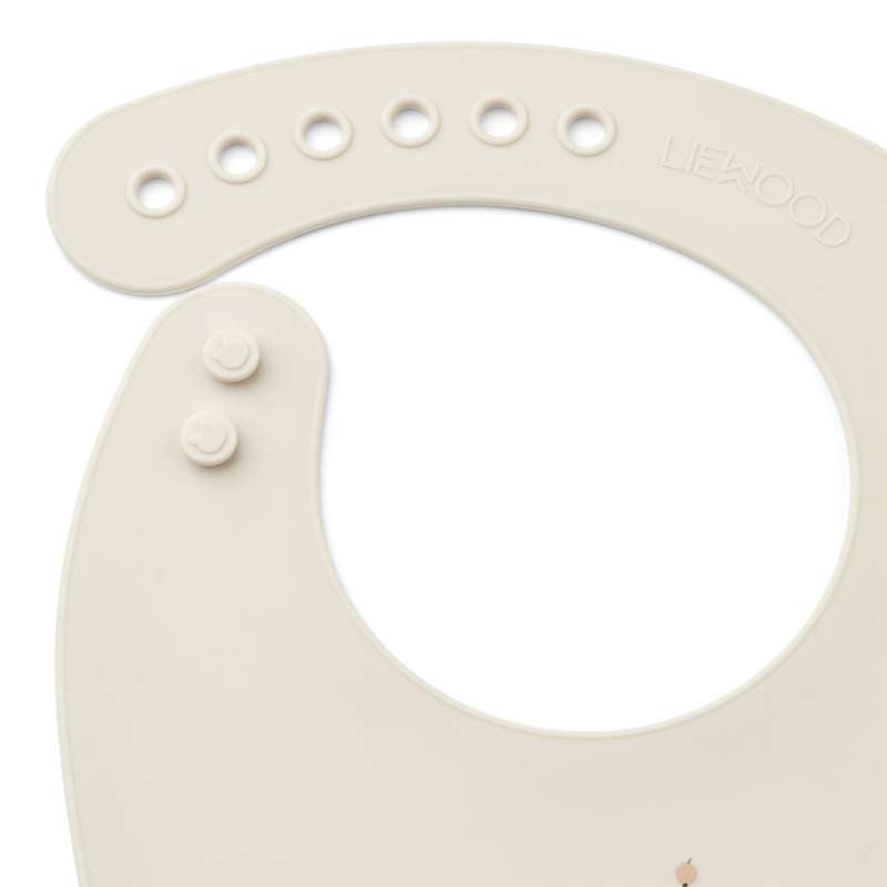 Liewood Tilda Bavoirs - 2-pak - Silicone - Mélange Pêche/Coquillage 