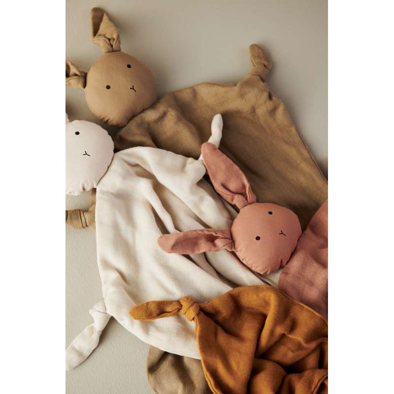 Liewood Agnete Knuffeldoek - Konijn/Toscaanse Roos 