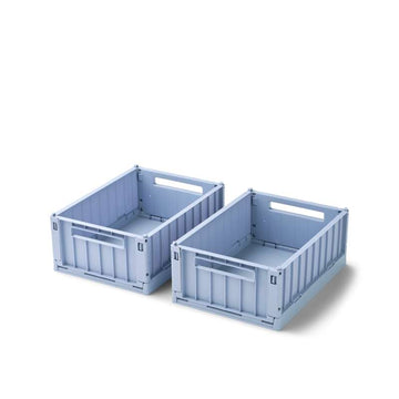 Liewood Weston Aufbewahrungsbox - 2er-Pack - Klein - Staubiges Lavendel 