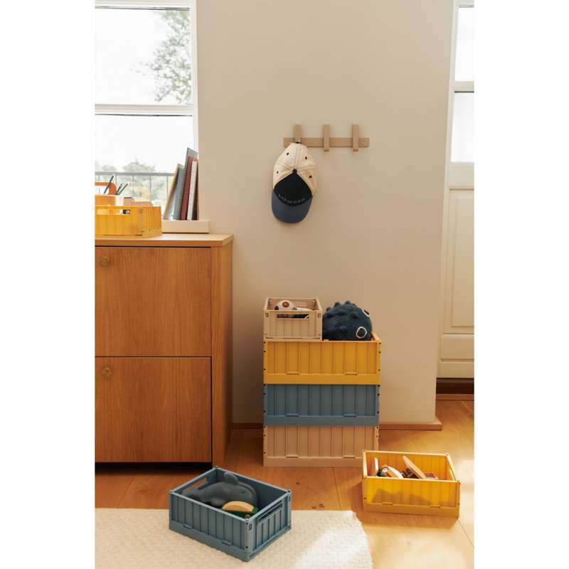 Liewood Weston Tárolódoboz - 2 db - Kicsi - Citromsárga 