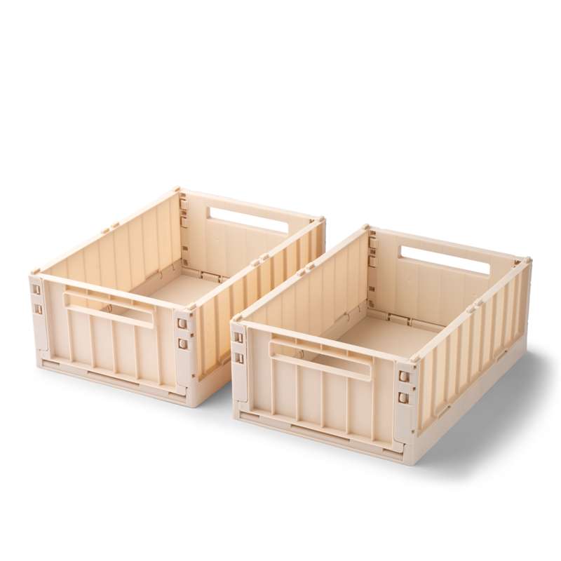 Liewood Weston Aufbewahrungsbox - 2er-Pack - Medium - Apfelblüte 