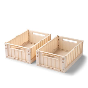 Liewood Weston Shranjevalna škatla - 2-pack - Srednja - Jabolčni cvet 