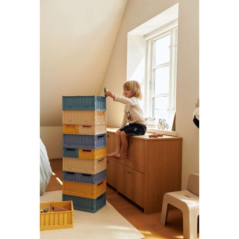 Liewood Weston tárolódoboz - 2 db - Közepes - Citromsárga 