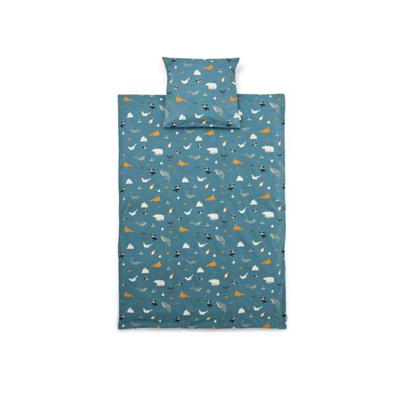 Liewood Carmen Bedding - Baby - Arctic Sea/Ocean View 