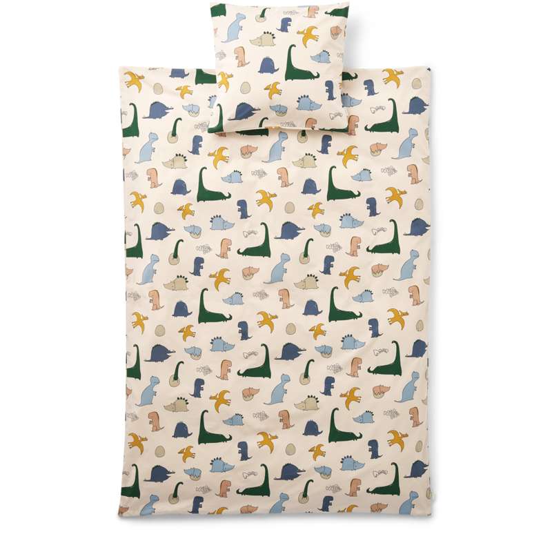Liewood Carl Adult bedding - Adult - Dino Roar/Sandy