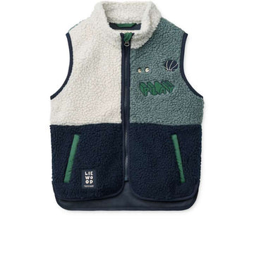 Liewood Gilet en polaire Vada - Play Mix 