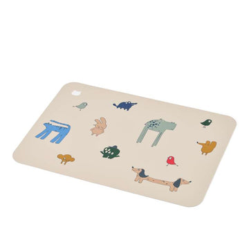 Liewood Jude Set de table imprimé - Imagine/Sandy