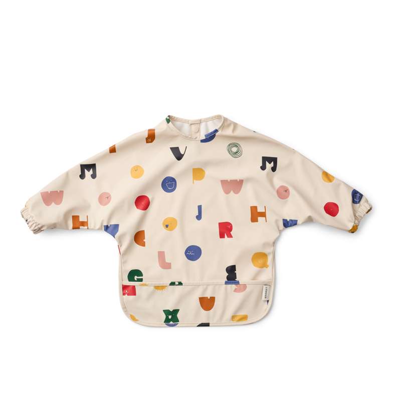Liewood Fartuch do jedzenia Merle Cape Bib - Postacie/Sandy 