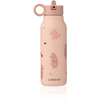 Liewood Falk Water Bottle - Stainless Steel - 350ml - Wild Child/Rosey