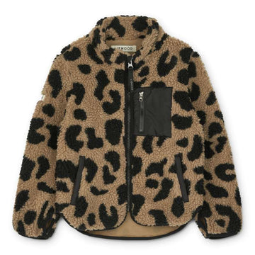 Liewood Nolan Pile Jacke - Mega Leo/Oat Mix 