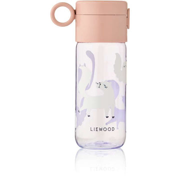 Liewood Clemence Tritan-drikkeflaske - 350 ml - Cat/Warm Lilac 