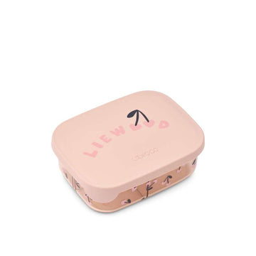 Liewood Caja de almuerzo Arthur dividida - Tritan - Cherry Heart Liewood/Rosey 
