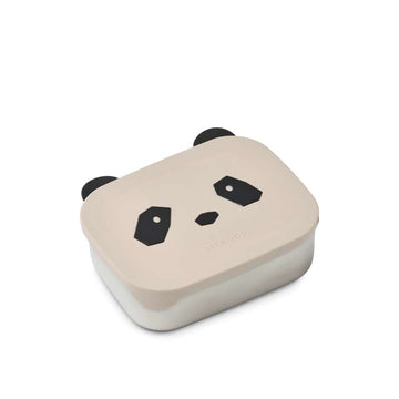 Liewood Arthur Ruminddelt Ételtartó - Acél/Szilikon - Panda - Sandy 