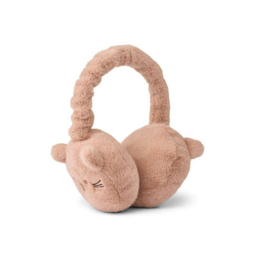 Liewood Timothy Plush Cat Ear Warmers - Pale Tuscany