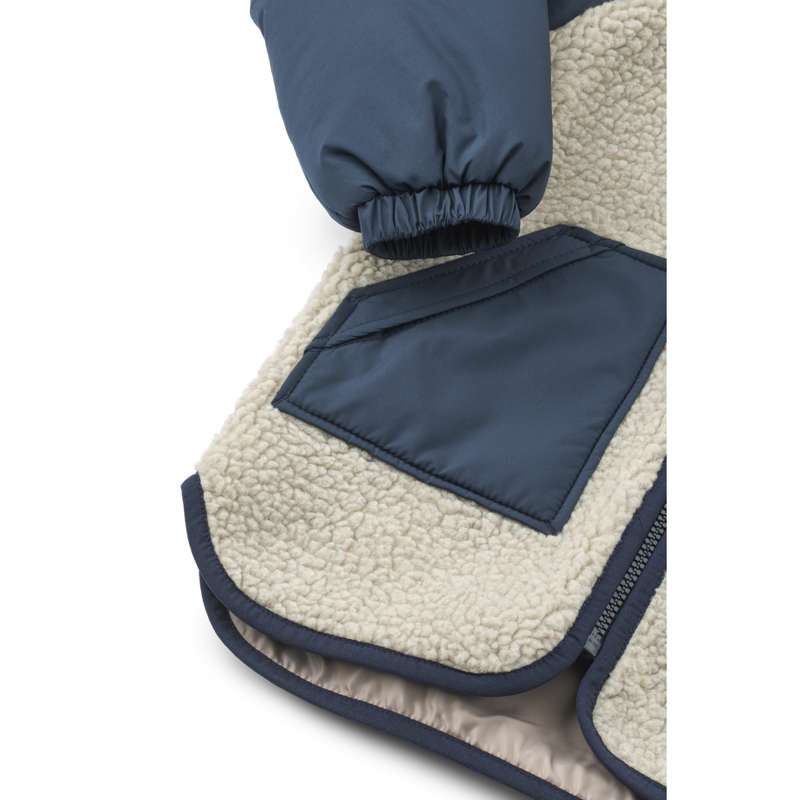 Liewood Jachetă Runa - Mist/Classic Navy 