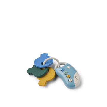 Liewood Vroom Chiavi dell'auto - Beach Blue Multi Mix