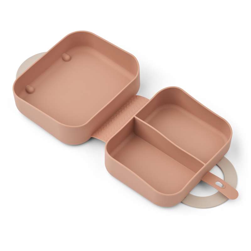 Liewood Caixa de Almoço Elara - Dobrável - Silicone - Mood/Pale Tuscany 