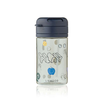 Liewood Tazza con cannuccia Pavia - Tritan - 500 ml - Play/Dusty Peppermint 