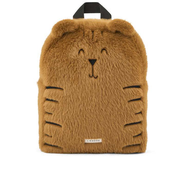 Liewood Denise Rygsack - Plüsch - Tiger - Golden Caramel 