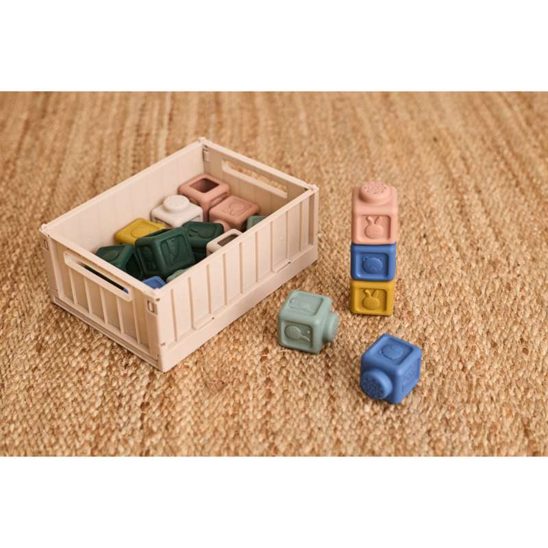 Liewood Veda Monikäyttöiset rakennuspalikat - 18-pakkaus - Beach Blue Multi Mix