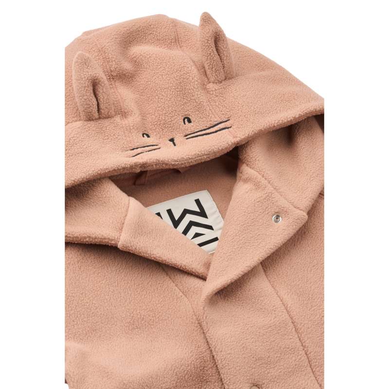Liewood Minik Rabbit fleece-kylpytakki - Pale Tuscany