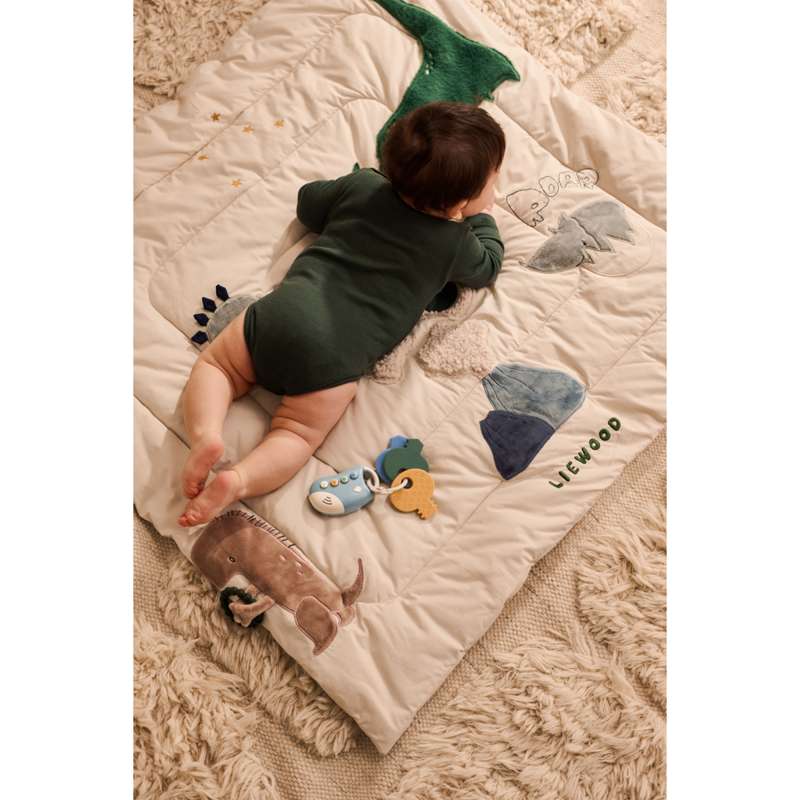 Liewood Bernet Dino Plush Podloga za aktivnosti - Dino Roar/Sandy