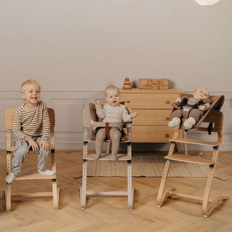 Leander Louie™ Висок стол без облегалка - Бук - Натурален 