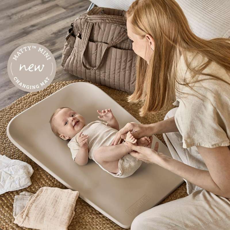 Leander Matty™ Mini matelas à langer - Cappuccino 