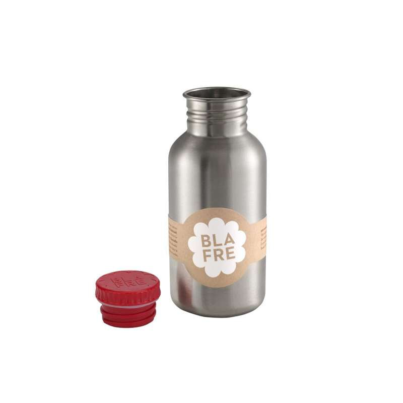 Blafre Botella de agua de acero - 500 ml. - Rojo 