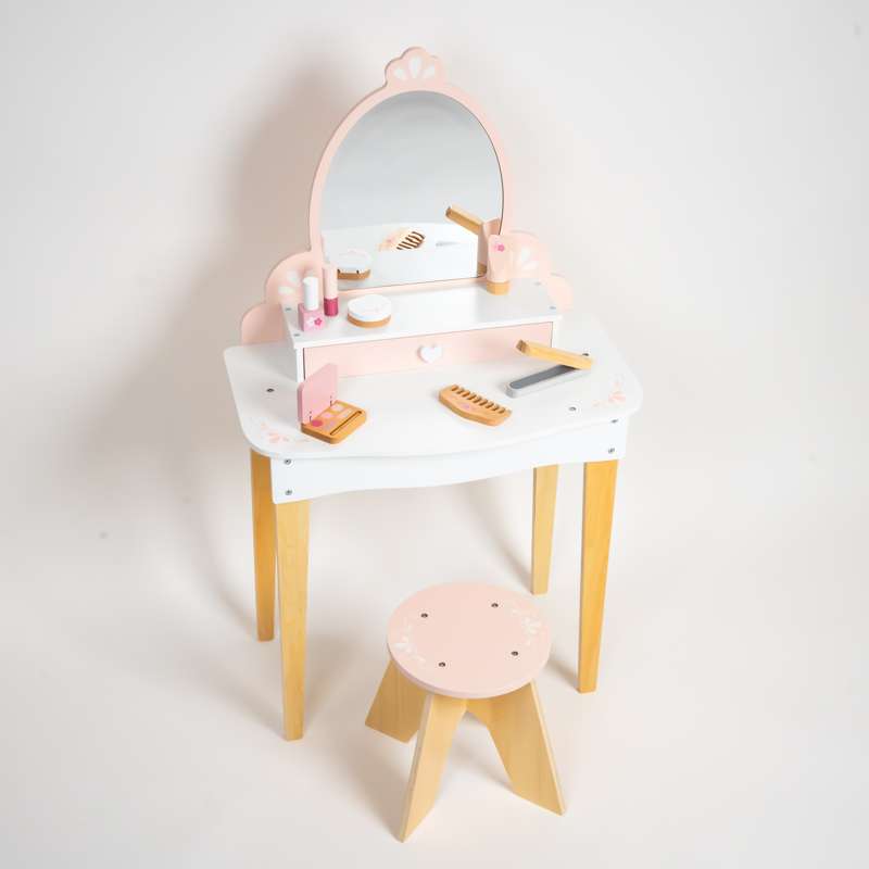 Kid'oh Makeup table with accessories (wood) 