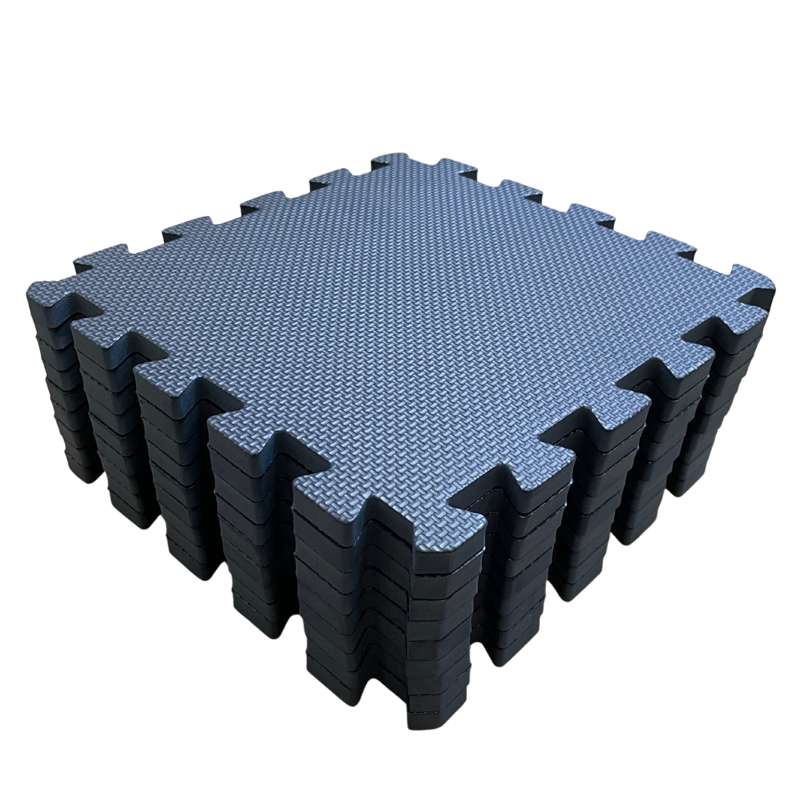 Kid'oh Tapis de jeu en mousse (9 pièces) - Bleu marine 