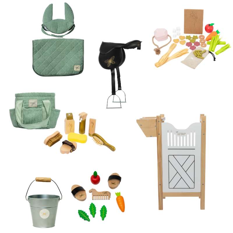 By Astrup Stable and Equipment Package for Draft Horses - Maxi - Mint Velvet 