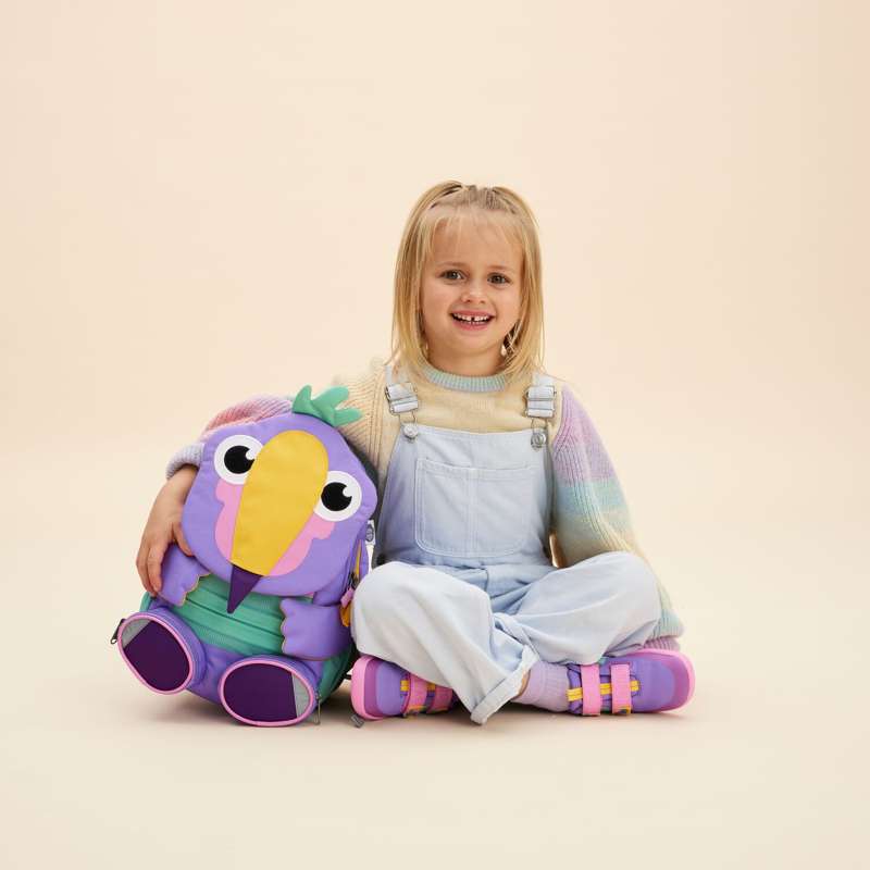 Affenzahn Grande Zaino Ergonomico per Bambini - Edizione Limitata Creative Toucan 