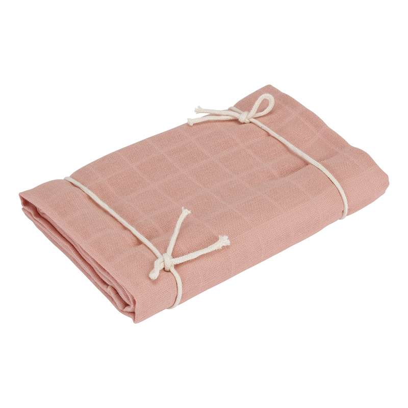Naturebaby Couvertures en tissu ÖKO - Nuage rose 