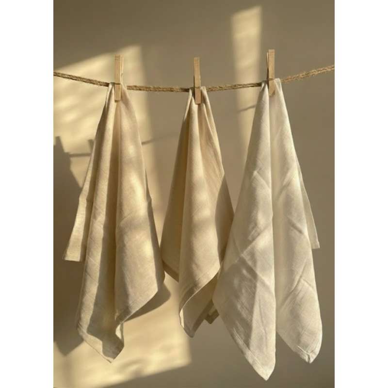 Naturebaby Fraldas de pano ecológicas/Miniswob - 5-pack - Areia 