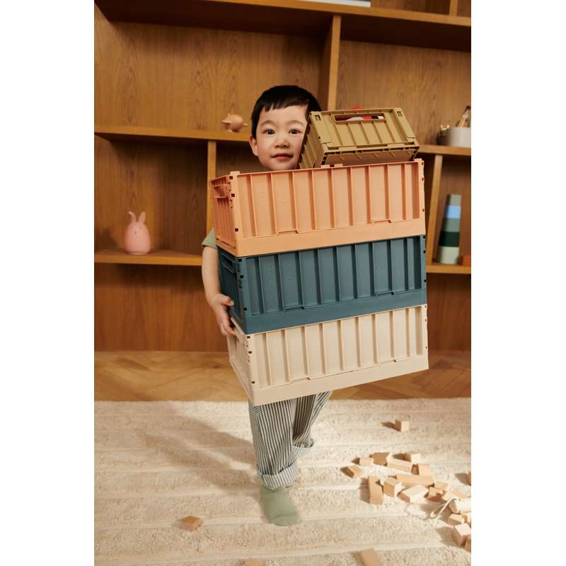 Liewood Weston Tárolódoboz - Nagy - Bálna Kék 